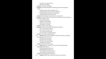 UGC NET JUNE 2024 | UNIT 8 MARKETING MANAGEMENT | QUIZ 06 #ugcnet2024