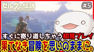 【#ゼルダの伝説ブレスオブザワイルド 】思いのままに冒険するオオサンショウウオ #5【新人VTuber/半崎ウイネコ】【BotW/ブレワイ】