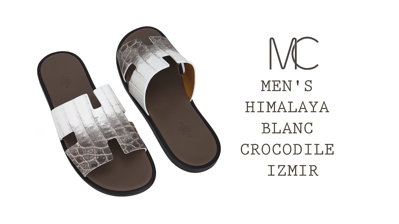 Izmir crocodile sandals