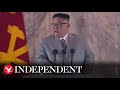 Kim Jong-un cries during rare apology to North Korean people