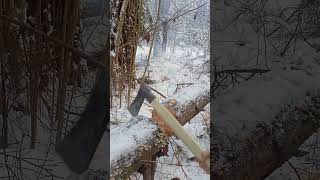 Тест финского топора Биланс Брук 7 Billnäs 7  Billnäs 7 Finnish Axe Test