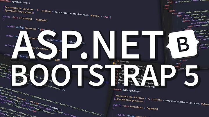 ASP.NET + Bootstrap 5 Tutorial