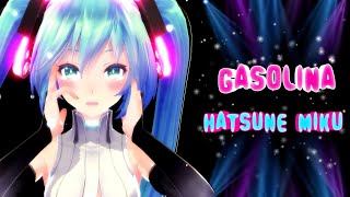 غاسولينا أغنية إسبانية راقصة Gasolina Remix  Hatsune Miku MMD هاتسوني ميكو  تيك توك أجنبية مترجمة