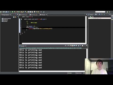 Programming for Beginners in Java - 19 - While Loops