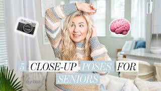 5 CloseUp Poses for Senior Portraits