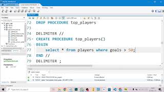 STORED PROCEDURES