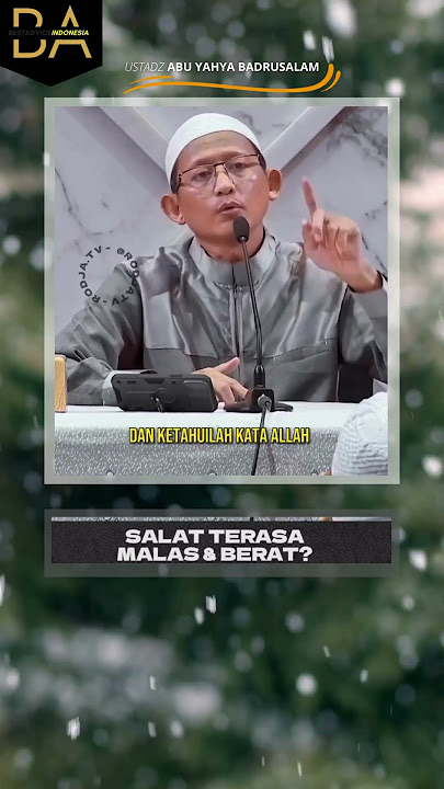 TERMASUK ORANG MUNAFIK  -  TA'LIM bareng USTADZ ABU YAHYA BADRUSALAM