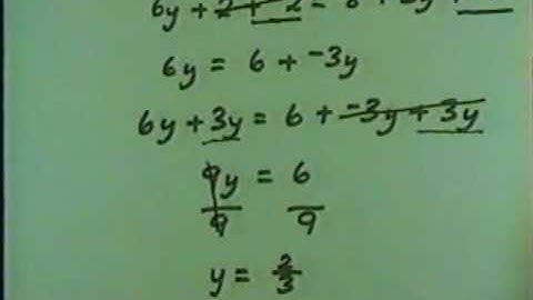 Introduction To Solving Linear Equations of Form AX+B=CX+D Pt1