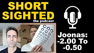 Joonas Reversing Myopia: 2.00 To 0.50 | Shortsighted Podcast | Jake Steiner