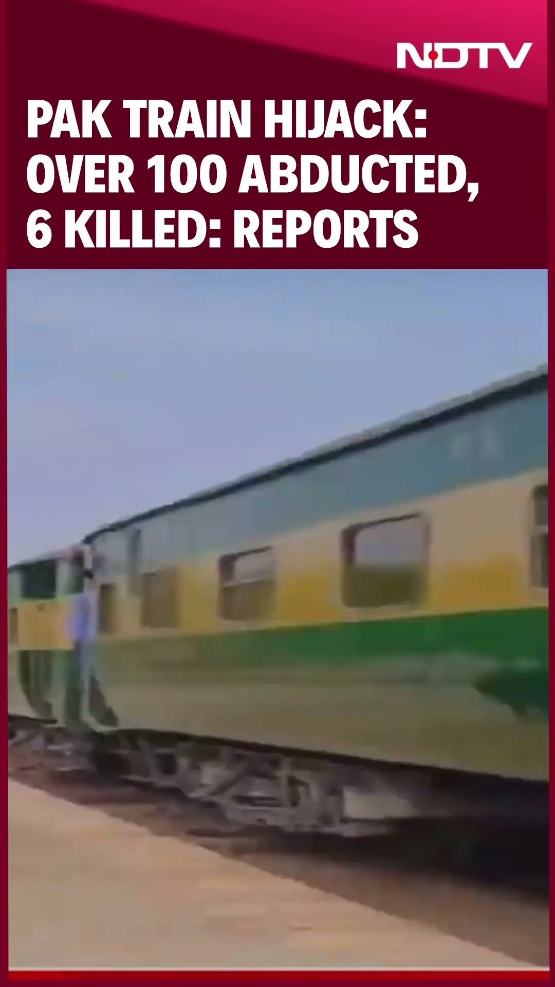 Pakistan Train Hijacked | Militants Storm Train | More Than 100 Hostages, Soldiers Killed: Reports