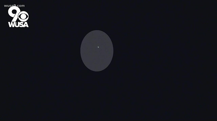 Falling Chinese rocket debris spotted in space | Seen from Washington, DC