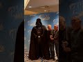 Darth Vader Meets Emperor Palpatine at Fanboy Expo