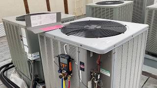 Central AC System  Freezing Up  Low on Refrigerant R410A