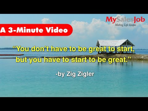 Zig Ziglar You Don T Have To Be Great To Start Inspirational Motivational Coachingandmentoring 