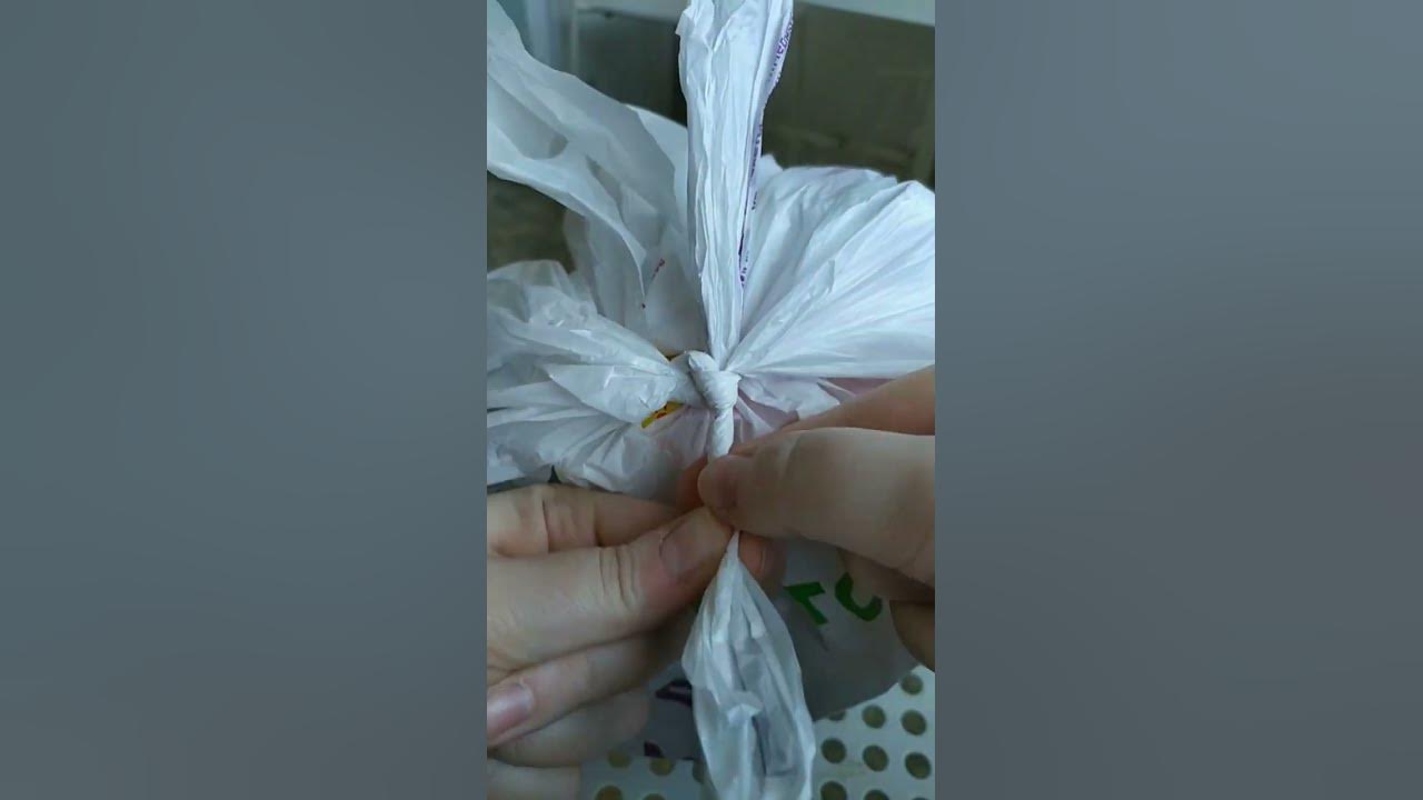 Как развязать узел на пакете Как развязать пакет