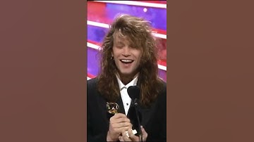 Thumbnail of Jon Bon Jovi wins Best Original Song Blaze of Glory