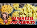 How to make easy pop caramelize peanuts by ulys kitchen tv