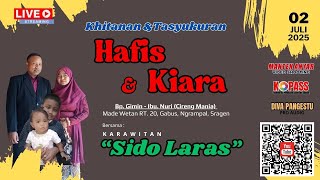LIVE TAYUB SIDO LARAS || TASYAKURAN HAFIS & KIARA || DIVA PANGESTU AUDIO || MANTEN ANYAR SHOOTING 1