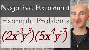 Negative Exponent Example Problems
