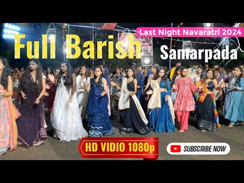 (9) Night Garba // નવરાત્રિ મહોત્સવ Samarpada 2023 #Princestudiodediyapada #Garbasamarpada