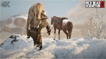 Enter, Pursued by a Memory Mission Walkthrough | RDR2 | Chapter 1. - Colter | 4K