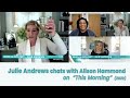 Julie Andrews chats with Alison Hammond on “This Morning” (2020)