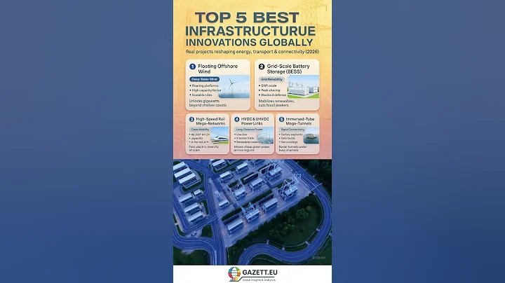 Top 5 Best Infrastructure Innovations Globally | Game-Changing Projects Powering 2026 #innovations