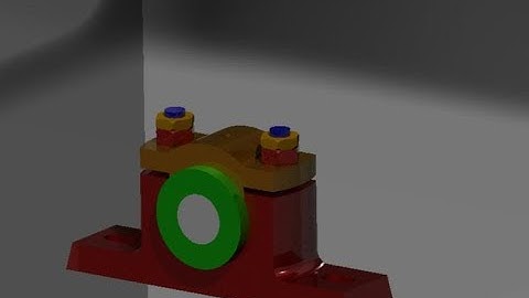 Plummer Block  | Creo | part Design And Assembly Part 1