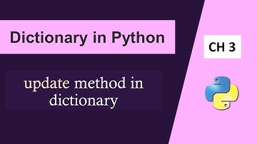 How to Add Multiple Items in Dictionary|update Method in Dictionary|Dictionary in Python Tutorial