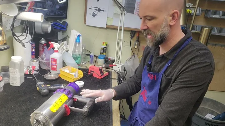 How to Replace Dyson V10 Dust Cup Sealing Ring