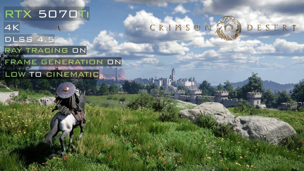 CRIMSON DESERT | RTX 5070 Ti | 4K | DLSS 4.5 | RAY TRACING | FRAME ...