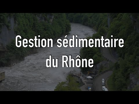 La gestion des sédiments du Rhône, spectaculaire et délicate