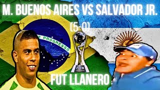 Partido a puntos. Liga de Los Reyes (Buenos Aires vs Salvador JR)(5-0) 