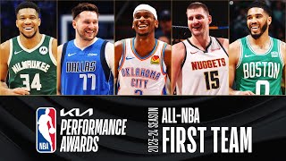 The 2023-24 Kia All-NBA First Team BEST Moments!