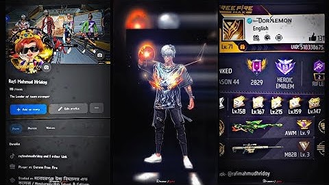 Freefire profile new xml।xml+cc+clip।check in description box📮@rafimahmudhridoy#xml#rafimahmudhridoy