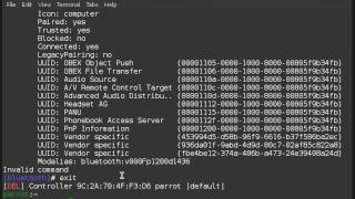 bluetoothctl - command-line bluetooth manager screenshot 1