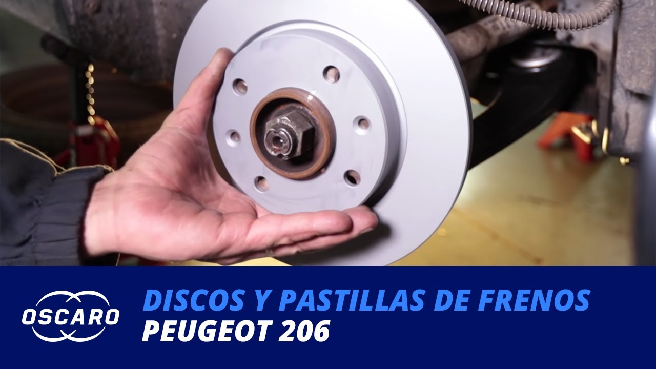 Peugeot 206 - Cómo cambiar los discos y pastillas de freno 