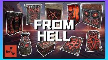 Rust Base Skins – From Hell Collection Showcase