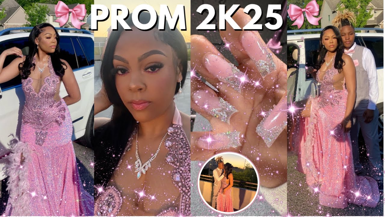 PROM VLOG 2k25| SENIOR YEAR| maintenance, grwm , friends , outfit reveal + car pics etc