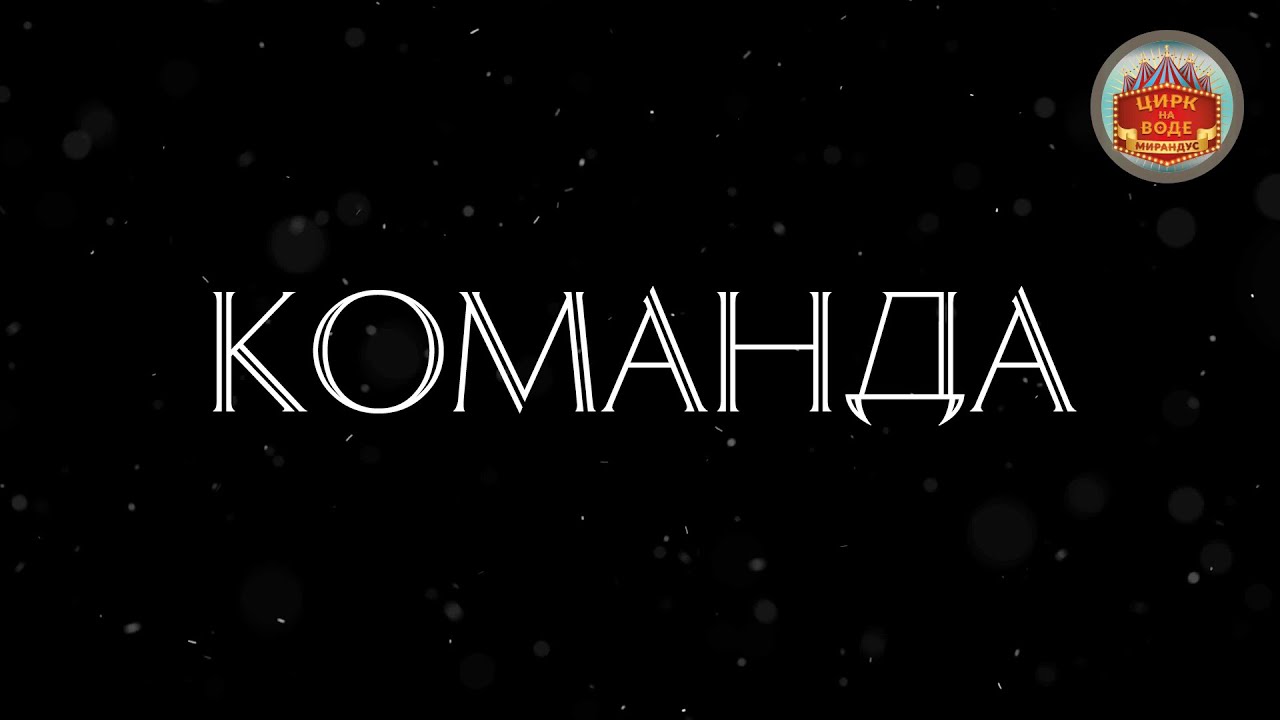 КОМАНДА Цирк на воде Мирандус