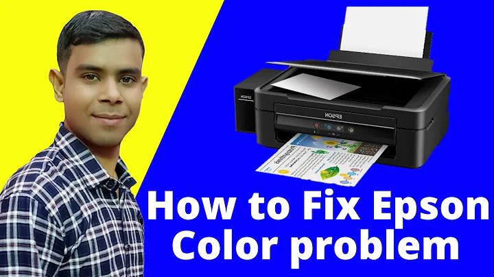 How to fix epson colour problem/epson l382 head cleaning utility/epson l382 color problem