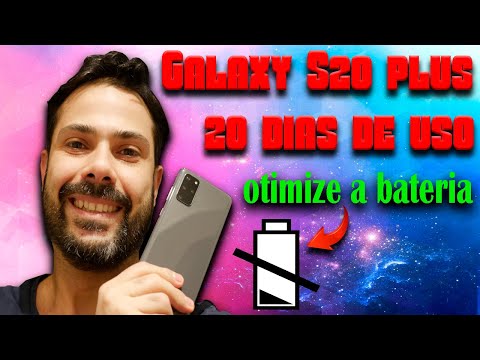 Galaxy s20 plus- como otimizar a bateria