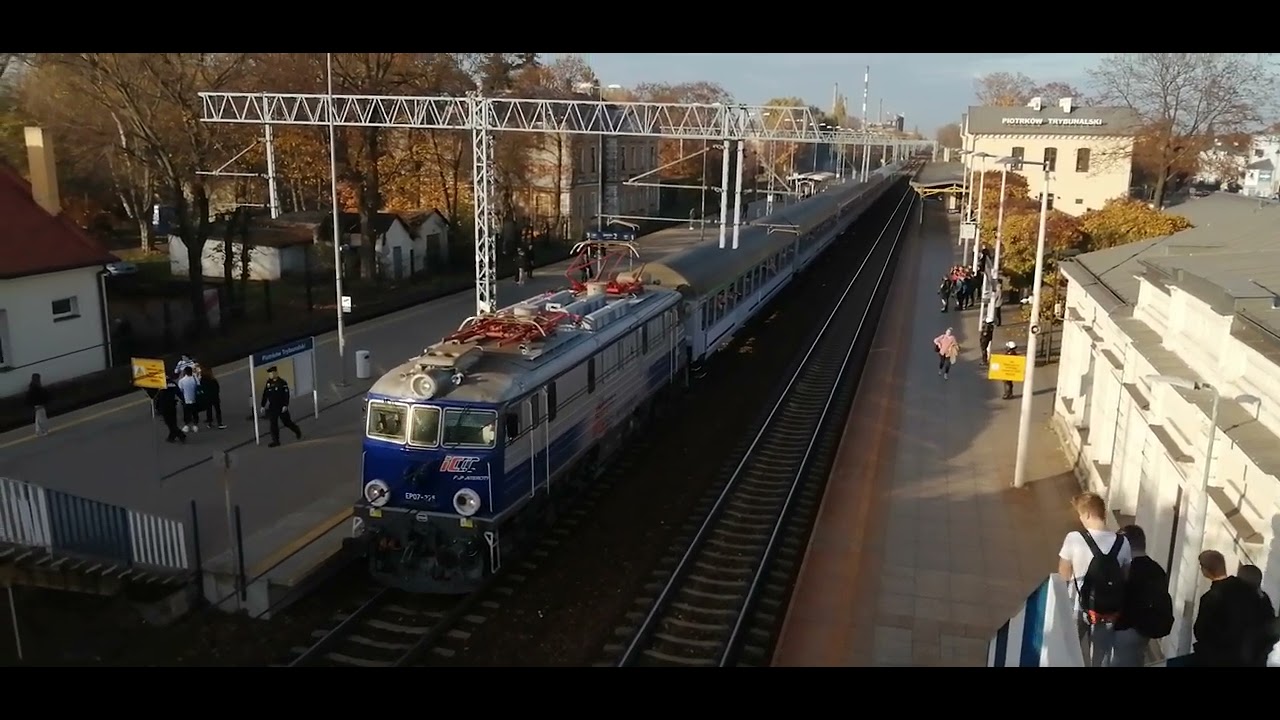 Pkp Piotrków Trybunalski Rozkład Jazdy Dworzec PKP w Piotrkowie Tryb. Kibice Widzewa jadą na mecz. cz. 3 - YouTube
