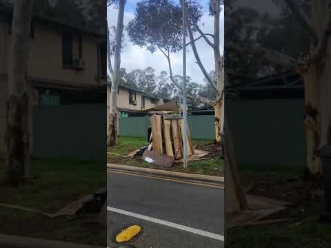 Illegal dumping. We're