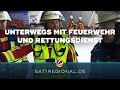 Feuerwehr und Rettungsdienst aus Neumünster im Einsatz