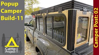 DIY Popup Truck Camper Build (Part 11) Posts:02