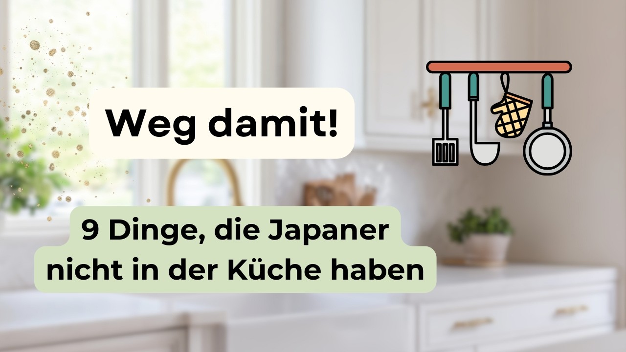 Weniger Ballast, mehr Genuss: 9 Dinge, die Japaner nicht in der Küche haben ✨🍵