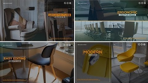 After Effects Template: Architecture Opener