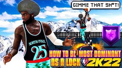 HOW TO BE MOST COMP  DOMINANT LOCKDOWN IN NBA 2K22! BEST TIPS & TRICKS TO SECRETLY BECOME THE BEST