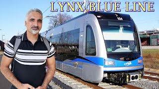 LYNX Blue Line Train Trip | UNC Station To Uptown Charlotte | LYNX Blue Line Review 2022 4K HD